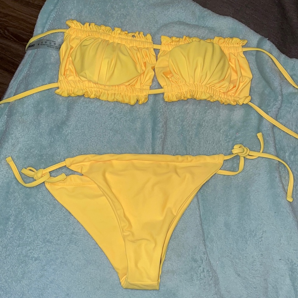 strapless bikini